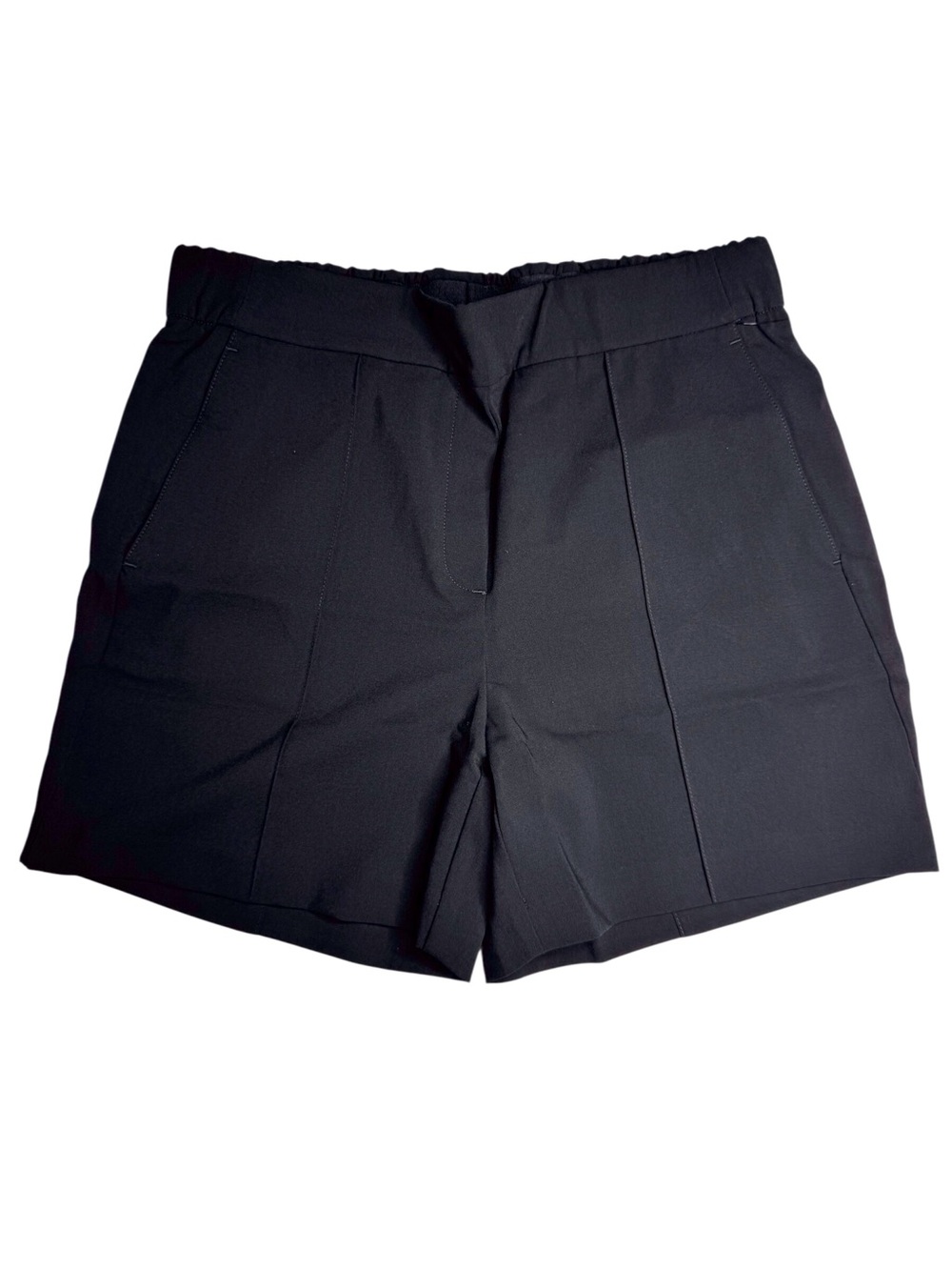 Ministry of Supply Women’s Velocity Tailored Shorts Size Medium Pull On Black